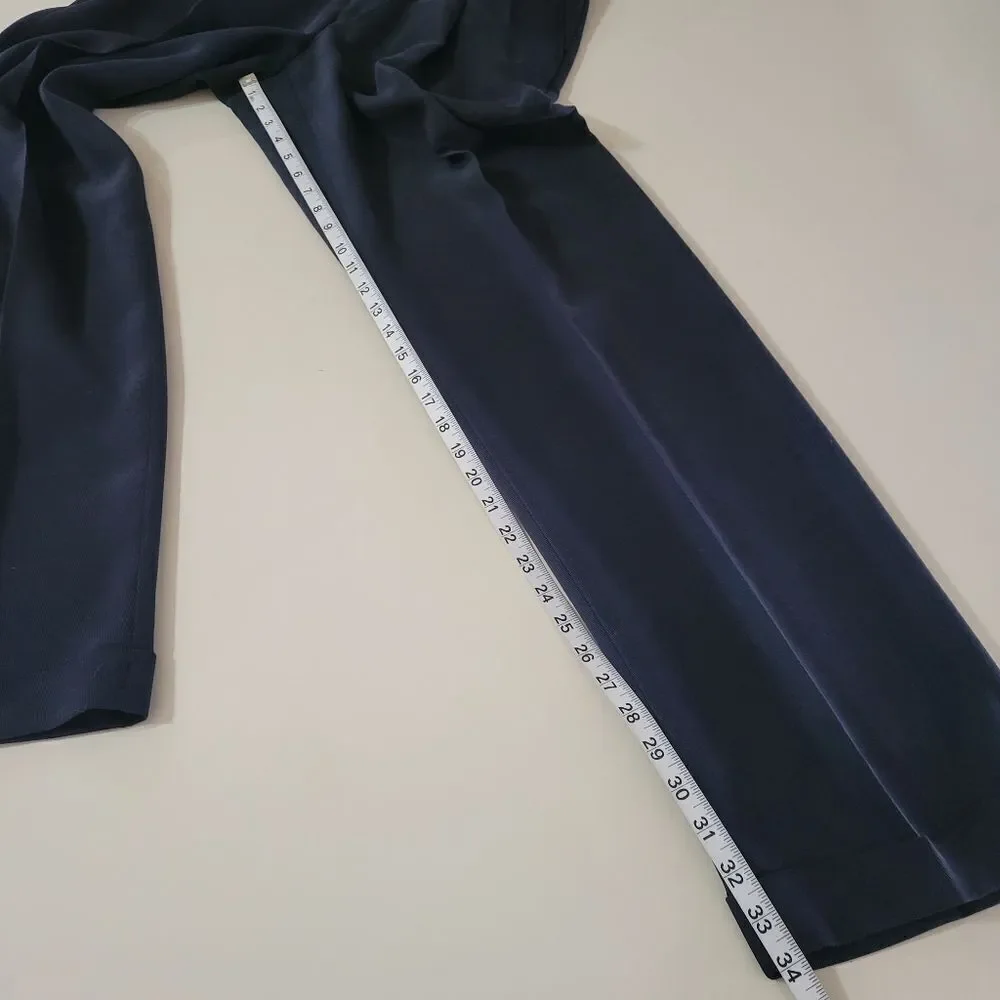 Ballin Men's Comfort-EZE Black Tencel Classic Dress Pants